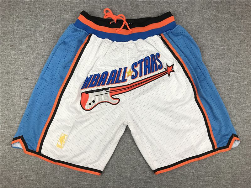 2025 Men NBA All star Shorts White style 2->more jerseys->NBA Jersey